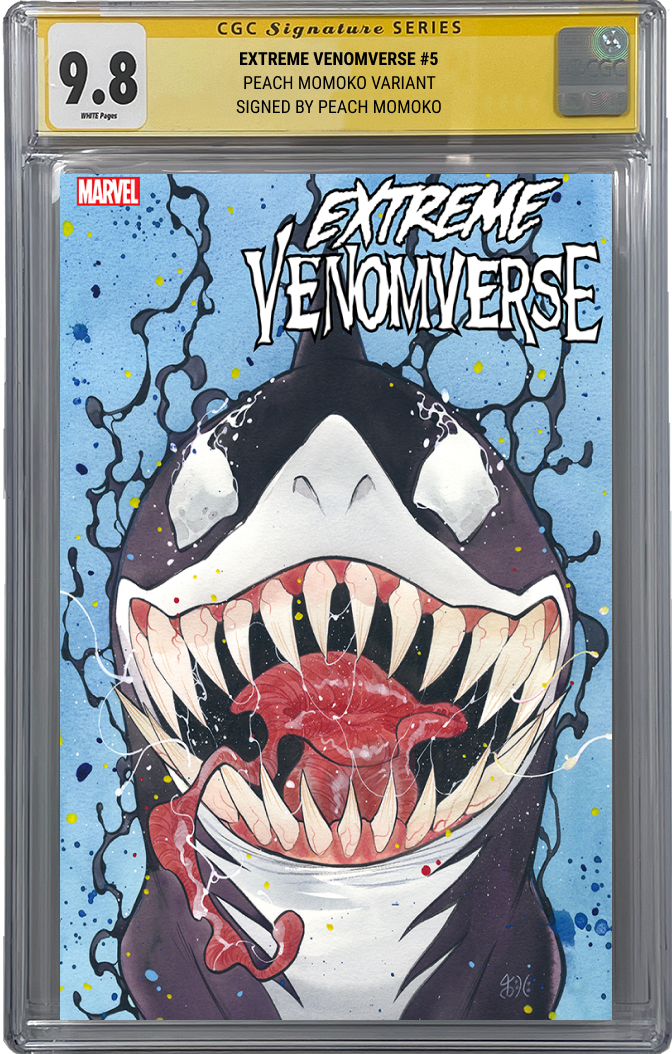 EXTREME VENOMVERSE #5 | PEACH MOMOKO VARIANT | CGC SS 9.8 – Rabbit