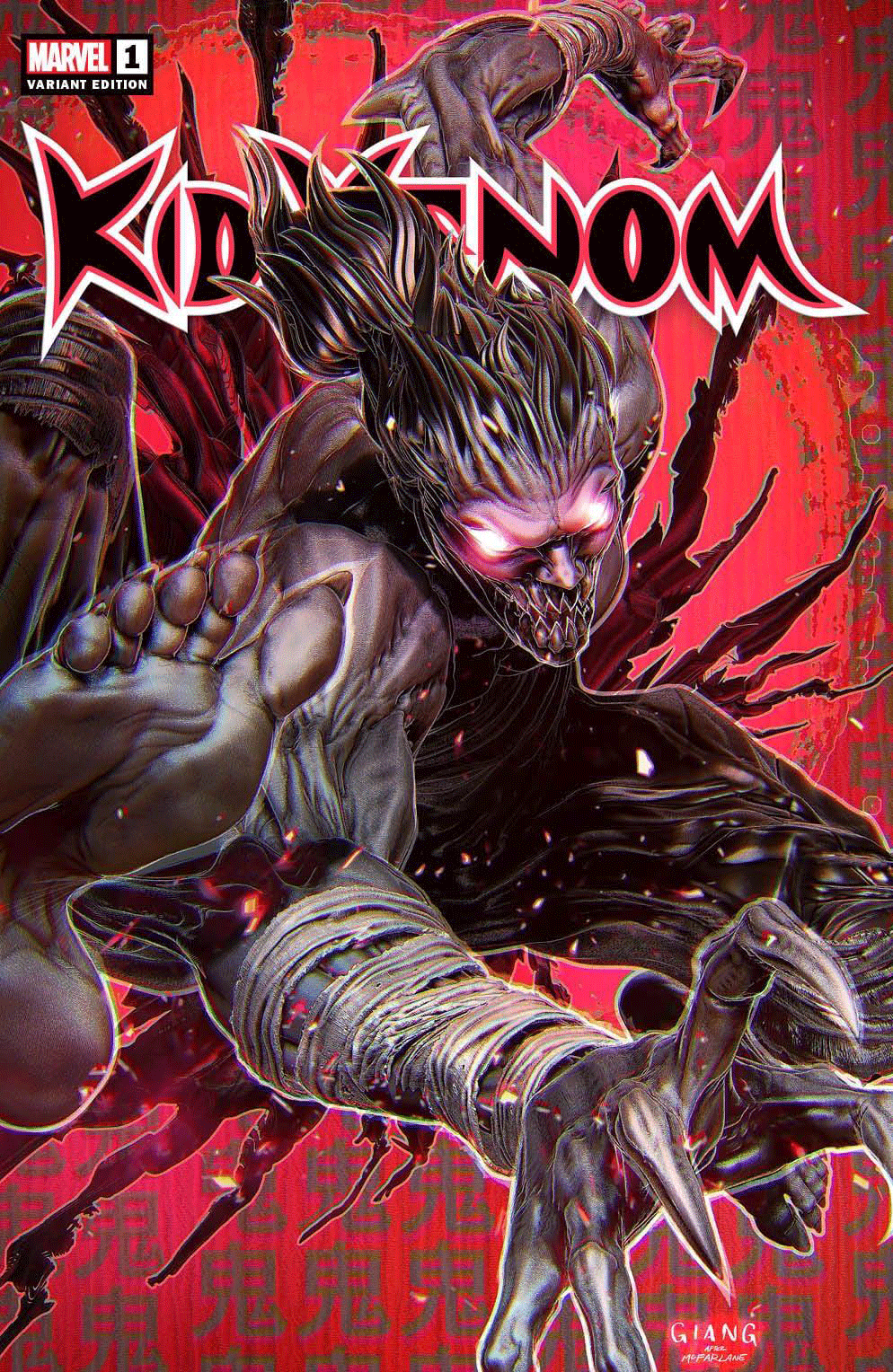 Kid Venom 1 John Giang Exclusive Variant Rabbit Comics