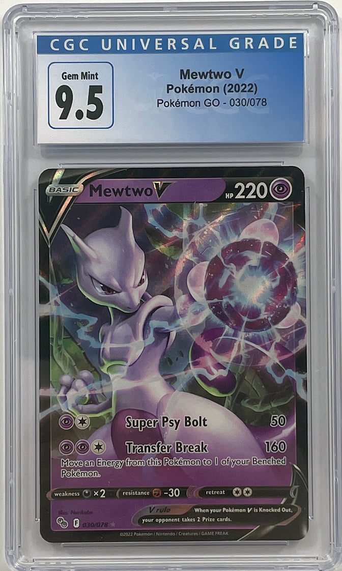 MEWTWO V POKEMON (2022), POKEMON GO 030/078