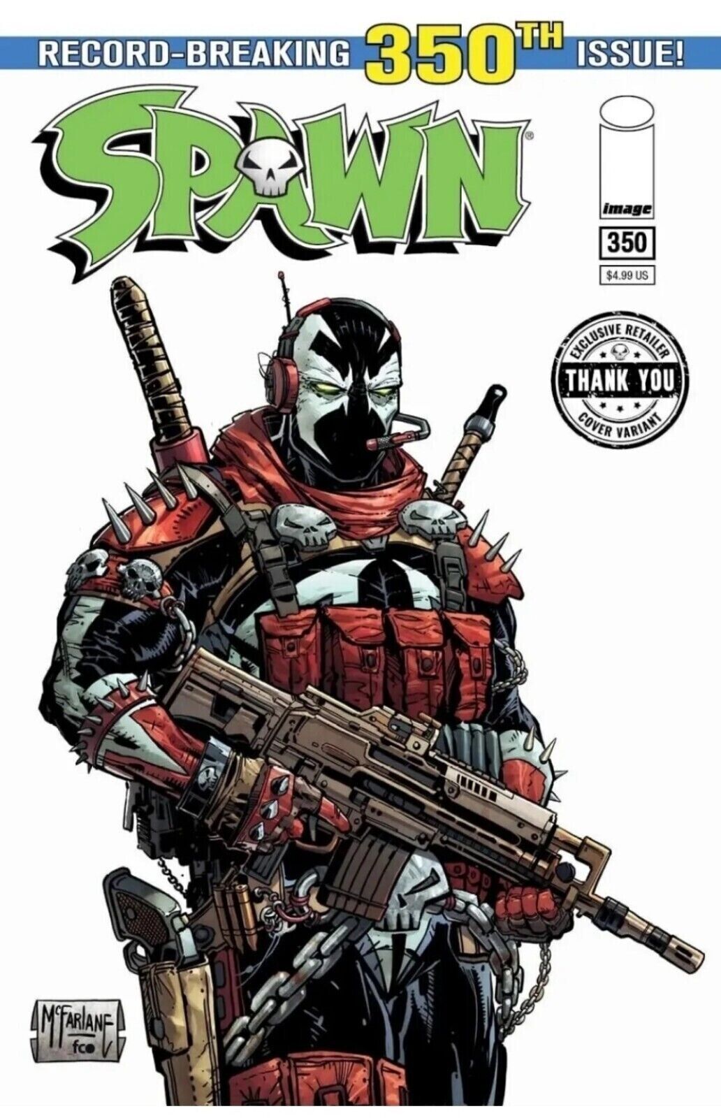 SPAWN #350 | Todd McFarlan Signed Variant! 1 Per Store | PREORDER ...