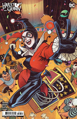 HARLEY QUINN #38 | CVR D INC 1:25 ELIZABETH TORQUE CARD STOCK VAR