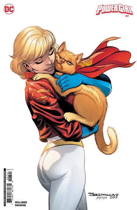POWER GIRL #7 | CVR E INC 1:25 JON BOGDANOVE CARD STOCK VAR