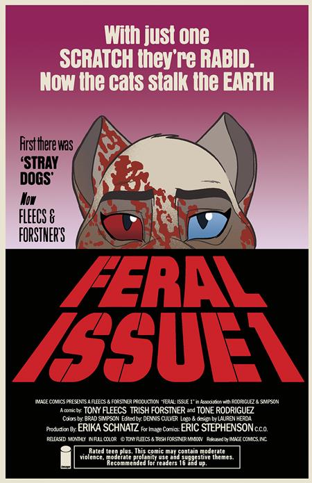 FERAL #1 | CVR B TRISH FORSTNER & TONY FLEECS VAR