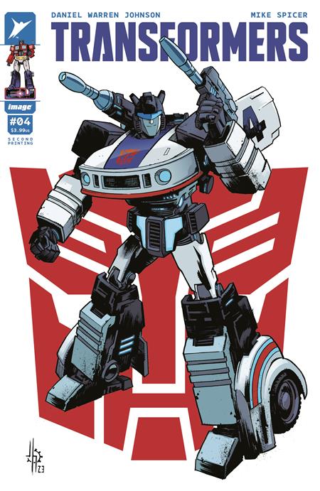 TRANSFORMERS #4 | Second Printing Cvr B Jason Howard Variant