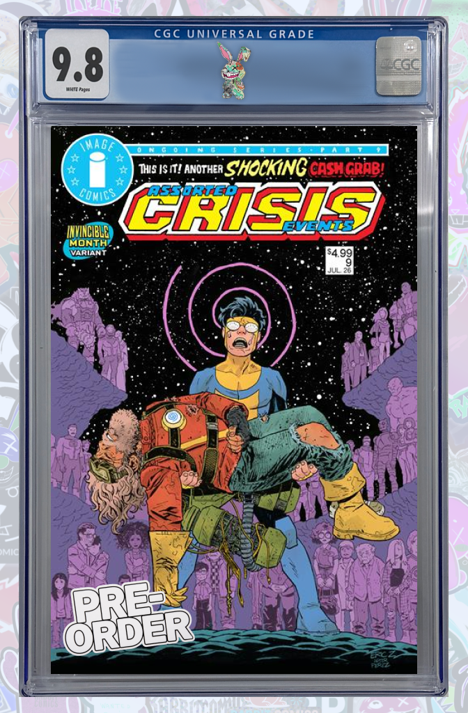 ASSORTED CRISIS EVENTS #9 CVR C ERIC ZAWADZKI INVINCIBLE TEAM UP VAR  | CGC 9.8 | PREORDER