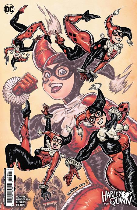 HARLEY QUINN #39 | CVR E INC 1:25 ADAM WARREN CARD STOCK VARIANT