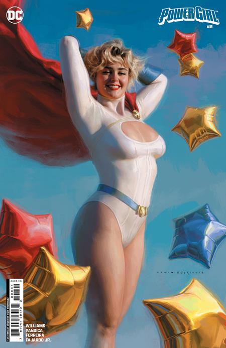 POWER GIRL #8 | CVR D INC 1:25 IRVIN RODRIGUEZ CARD STOCK VAR (HOUSE OF BRAINIAC) | PREORDER