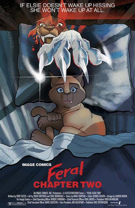FERAL #2 | CVR B TRISH FORSTNER & TONY FLEECS VAR