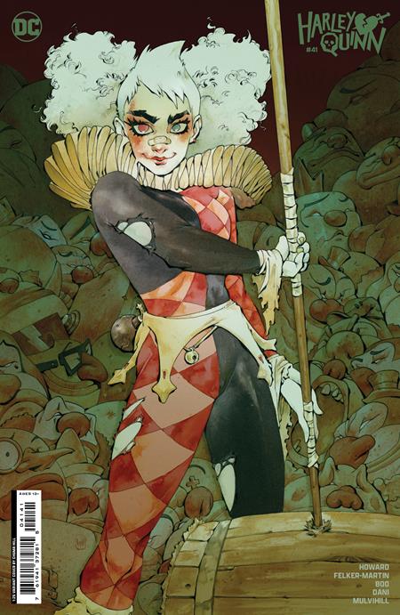 HARLEY QUINN #41 |  CVR E INC 1:25 CHUMA HILL CARD STOCK VARIANT