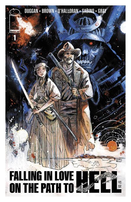 FALLING IN LOVE ON THE PATH TO HELL #1 | CVR A GARRY BROWN