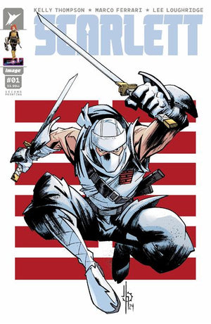 SCARLETT #1 | Second Printing Cvr B Jason Howard Storm Shadow Variant