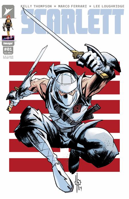 SCARLETT #1 | Second Printing Cvr B Jason Howard Storm Shadow Variant