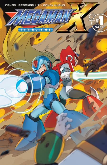MEGA MAN X TIMELINES #1 (ONE SHOT) | CVR B HANZO STEINBACH VAR