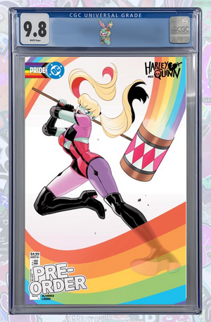 HARLEY QUINN #63 CVR E STEPHEN BYRNE CARD STOCK VAR | CGC 9.8 | PREORDER