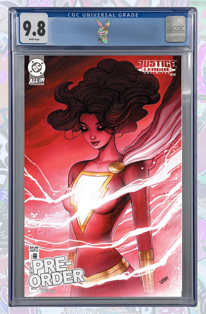 JUSTICE LEAGUE UNLIMITED #20 CVR C NATHAN SZERDY CARD STOCK VAR | CGC 9.8 | PREORDER