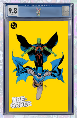 JUSTICE LEAGUE UNLIMITED #20 CVR H DAN MORA CORNER BOX SPOT FOIL VAR | CGC 9.8 | PREORDER