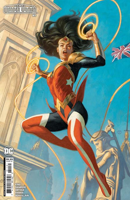 WONDER WOMAN #11 | CVR B JULIAN TOTINO TEDESCO CARD STOCK VAR (ABSOLUTE POWER)