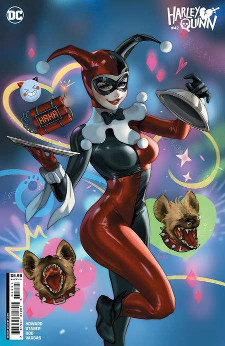 HARLEY QUINN #42 | CVR B LESLEY LEIRIX LI CARD STOCK VAR