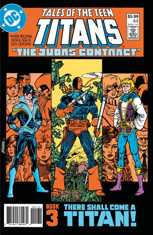 TALES OF THE TEEN TITANS #44 | FACSIMILE EDITION CVR B GEORGE PEREZ FOIL VARIANT