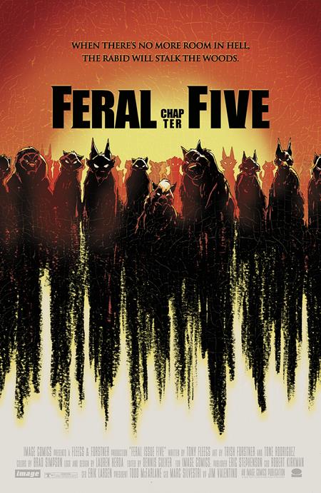 FERAL #5 | CVR B TONY FLEECS & TRISH FORSTNER MOVIE HOMAGE VARIANT