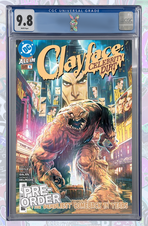 CLAYFACE CELEBRITY DIRT #1 CVR A FRAN GALAN VAR | CGC 9.8 | PREORDER
