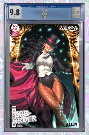 ZATANNA (2026) #4 CVR C KYUYONG EOM CARD STOCK VAR | CGC 9.8 | PREORDER