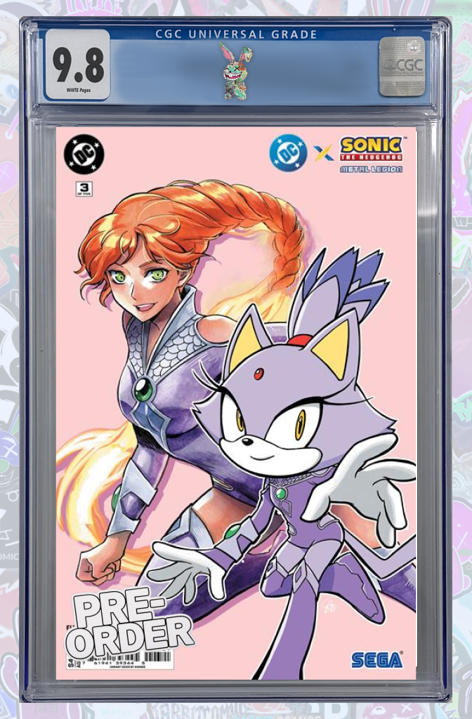 DC X SONIC THE HEDGEHOG THE METAL LEGION #3 | CVR B SAOWEE | CGC 9.8 | PREORDER