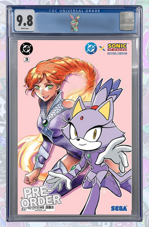 DC X SONIC THE HEDGEHOG THE METAL LEGION #3 | CVR B SAOWEE | CGC 9.8 | PREORDER