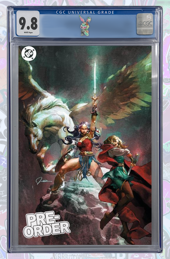 DARK KNIGHTS OF STEEL II #1 CVR E GERALD PAREL FOIL VAR | CGC 9.8 | PREORDER