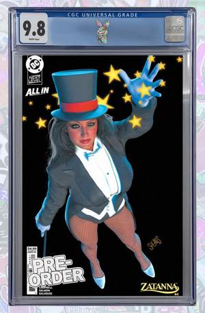 ZATANNA (2026) #4 CVR E MARK SPEARS CARD STOCK VAR | CGC 9.8 | PREORDER