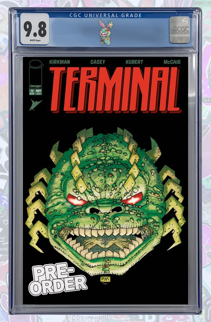TERMINAL #1 CVR G FRANK MILLER 1:100 FOIL VAR | CGC 9.8 | PREORDER