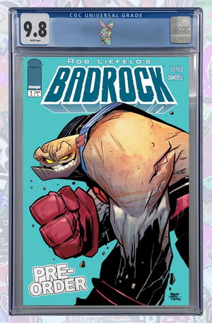 BADROCK #1 CVR C BRETT BEAN VAR | CGC 9.8 | PREORDER