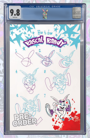 EXQUISITE CORPSES RASCAL RANDY #1 CVR B TYLER BOSS VAR | CGC 9.8 | PREORDER