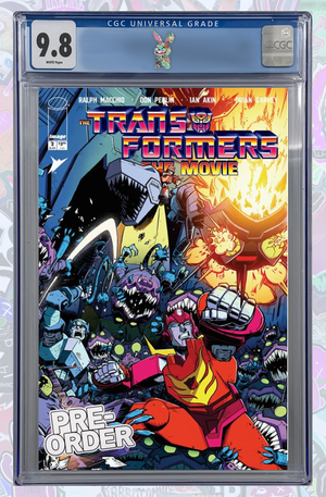 THE TRANSFORMERS THE MOVIE 40TH ANNIVERSARY EDITION #2 | CVR A | CGC 9.8 | PREORDER