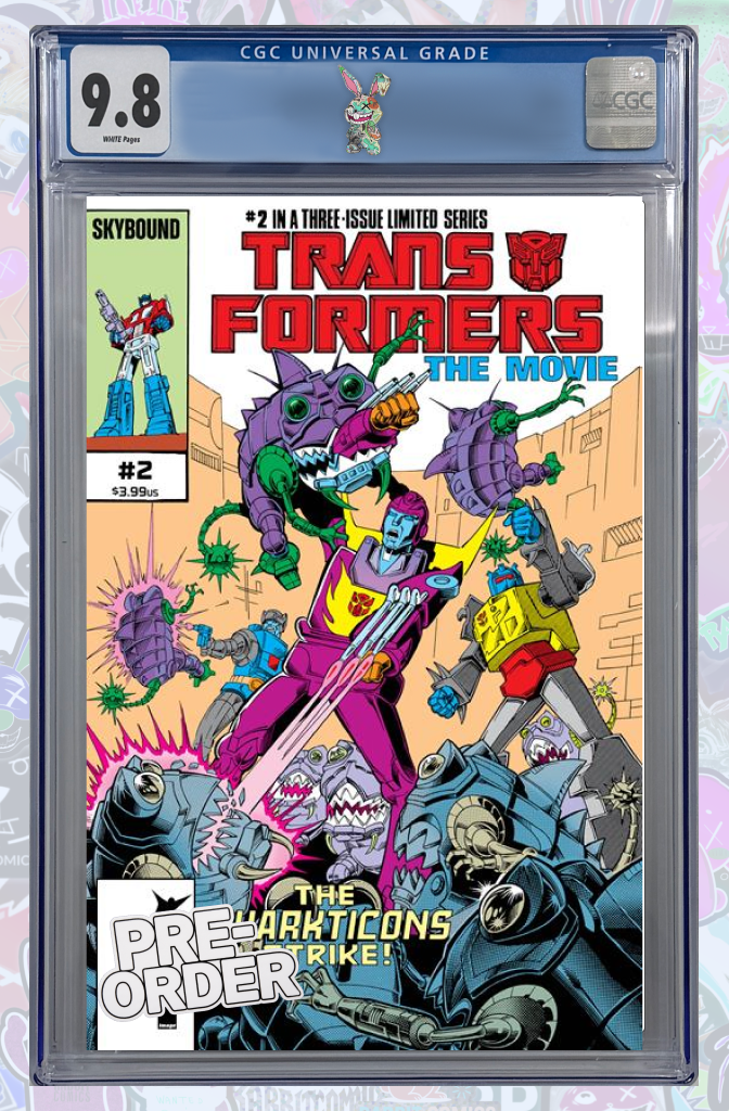 THE TRANSFORMERS THE MOVIE 40TH ANNIVERSARY EDITION #2 | CVR B | CGC 9.8 | PREORDER