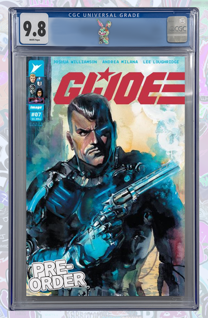 G.I. JOE #7 | Cover B 3rd Print Ito Variant | CGC 9.8 | PREORODER