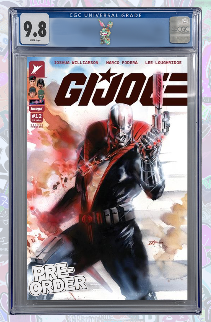 G.I. JOE #12 | Cover B 2nd Print Ito Variant | CGC 9.8 | PREORODER