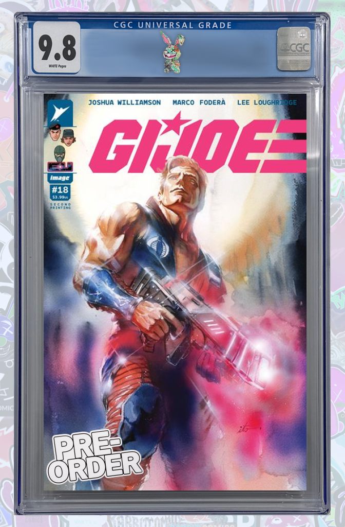 G.I. JOE #18 | Cover B 2nd Print Ito Variant | CGC 9.8 | PREORODER