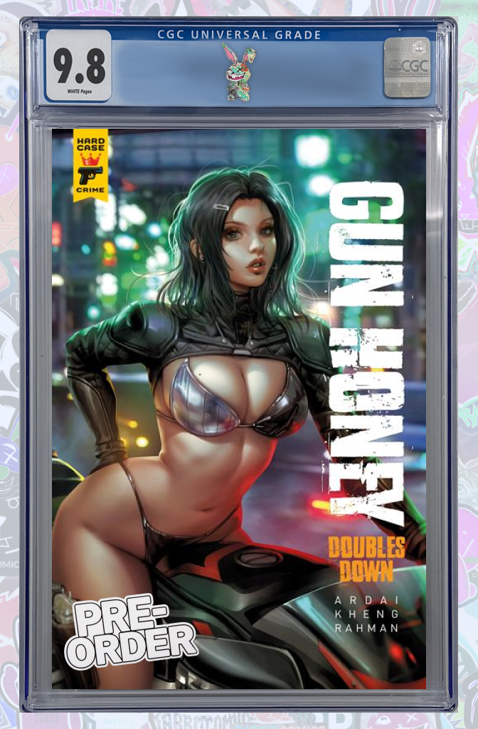 GUN HONEY DOUBLES DOWN #2 CVR A DERRICK CHEW VAR | CGC 9.8 | PREORDER