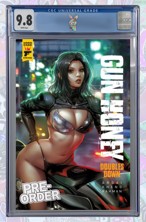 GUN HONEY DOUBLES DOWN #2 CVR A DERRICK CHEW VAR | CGC 9.8 | PREORDER