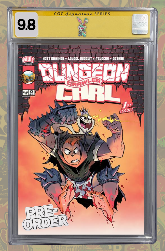 DUNGEON CRAWLER CARL #0 CVR D BRETT BEAN VAR | CGC SS 9.8 | PREORDER