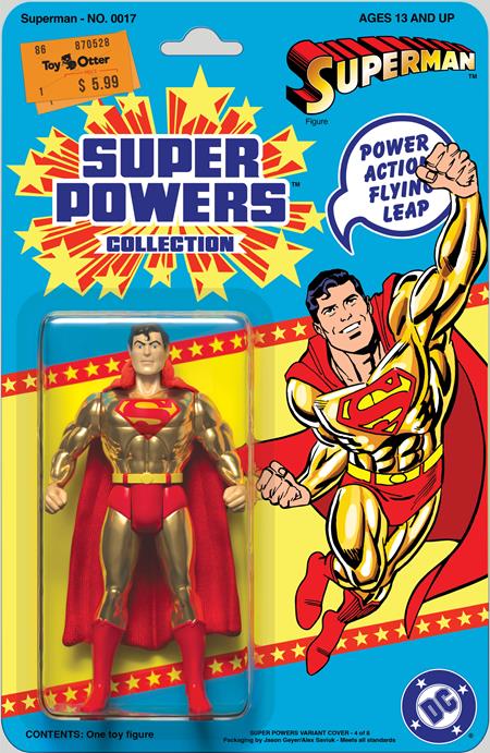 SUPERMAN #17 | CVR E JASON GEYER & ALEX SAVIUK DC SUPER POWERS CARD STOCK VAR (ABSOLUTE POWER)