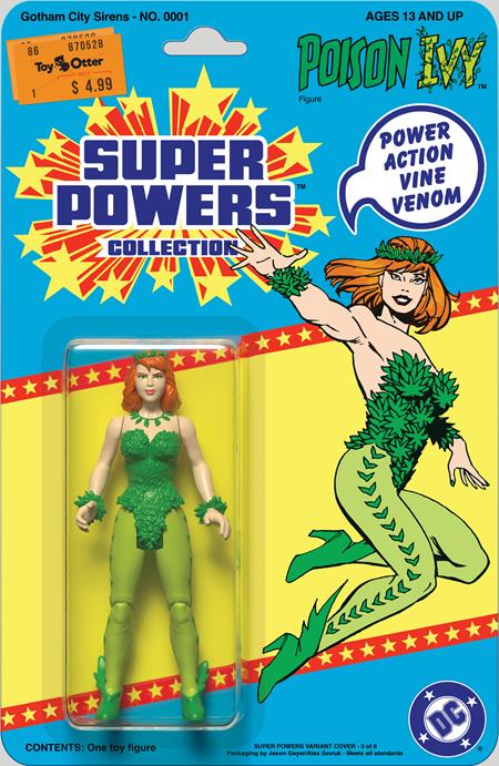 GOTHAM CITY SIRENS #1 (OF 4) | CVR E JASON GEYER & ALEX SAVIUK DC SUPER POWERS CARD STOCK VAR