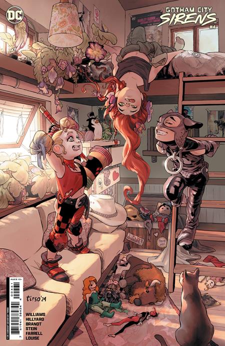 GOTHAM CITY SIRENS #4 (OF 4) | CVR F INC 1:25 TIRSO CONS CARD STOCK VARIANT