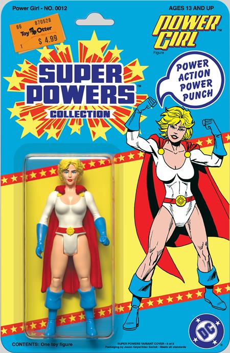 POWER GIRL #12 | CVR D JASON GEYER & ALEX SAVIUK DC SUPER POWERS CARD STOCK VARIANT