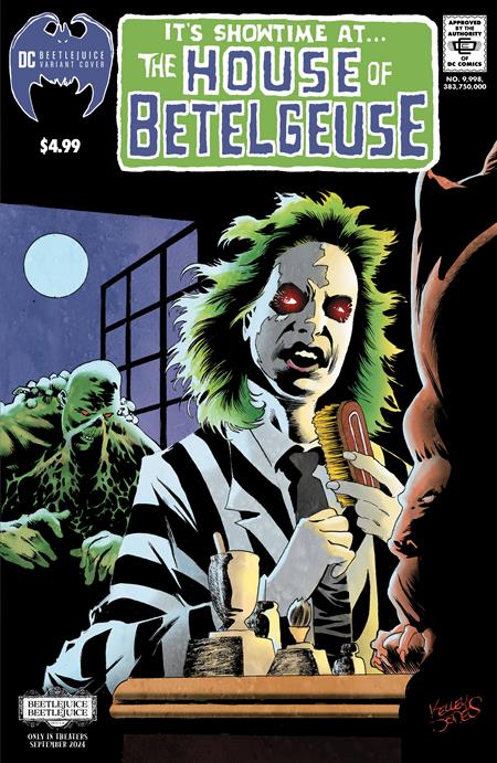 HOUSE OF SECRETS #92 FACSIMILE EDITION (2024) | CVR D KELLEY JONES BEETLEJUICE CARD STOCK VARIANT