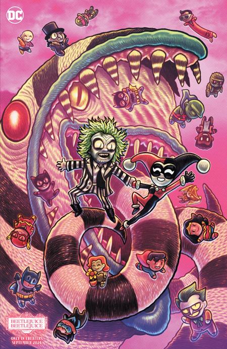 GOTHAM CITY SIRENS #2 (OF 4) | CVR G DAN HIPP BEETLEJUICE CARD STOCK