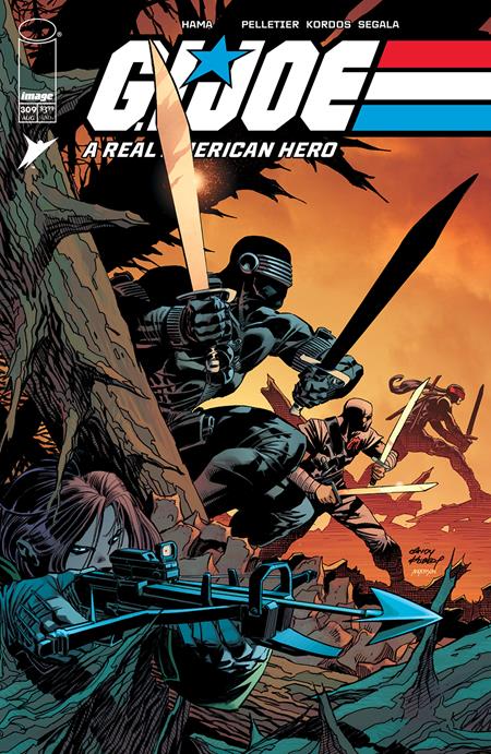 GI JOE A REAL AMERICAN HERO #309 | CVR A ANDY KUBERT & BRAD ANDERSON