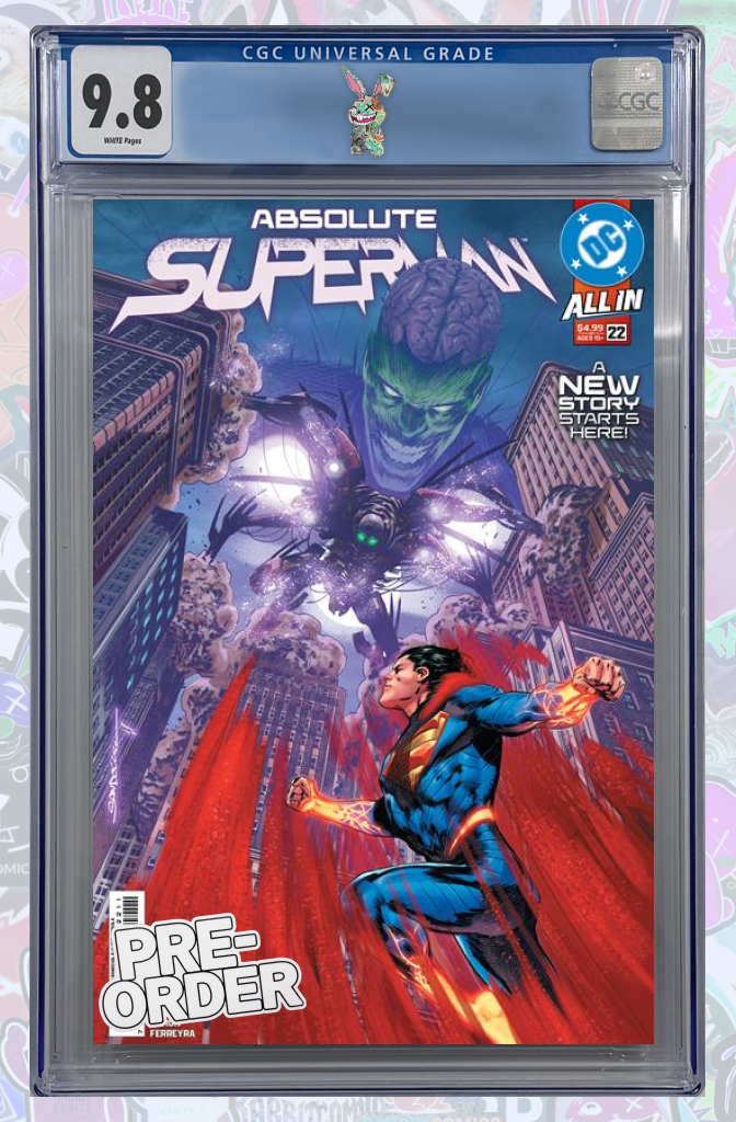 ABSOLUTE SUPERMAN #22 CVR A RAFA SANDOVAL | CGC 9.8 | PREORDER