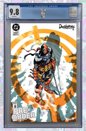 DEATHSTROKE THE TERMINATOR #6 CVR D CARLOS DANDA  | CGC 9.8 | PREORDER